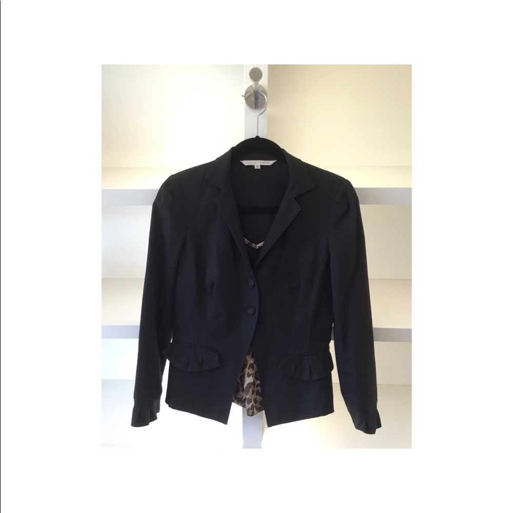 Diane Von Furstenberg Cropped Blazer